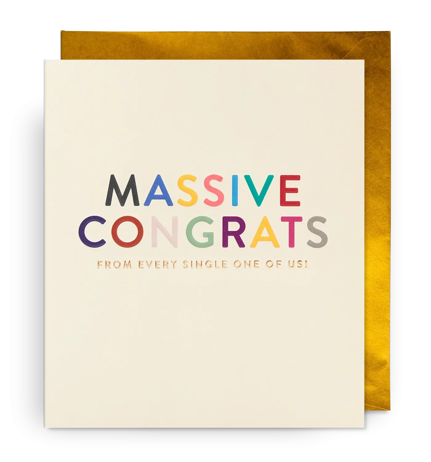 Massive Congrats