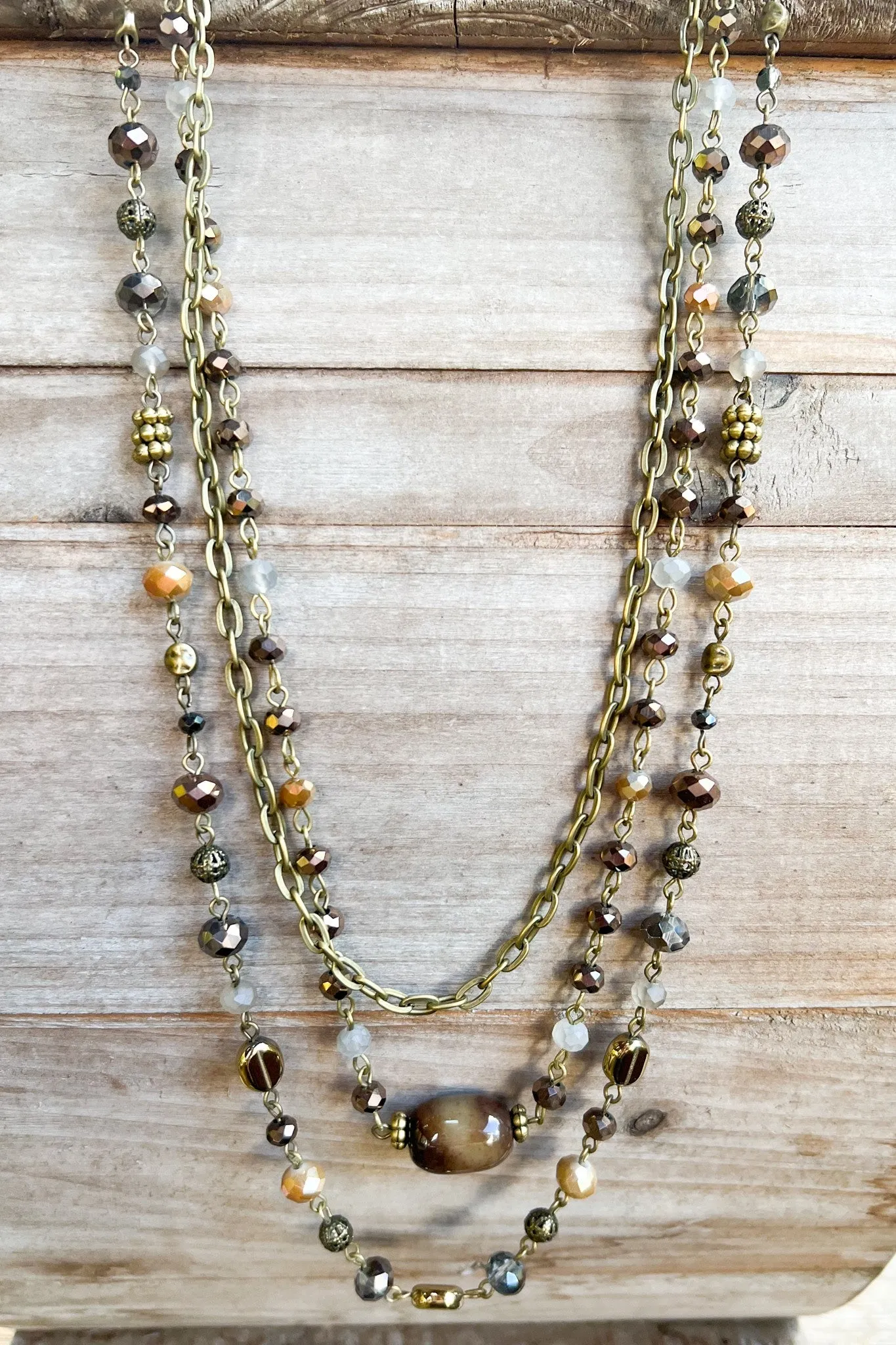 Medina Necklace-Tiger's Eye
