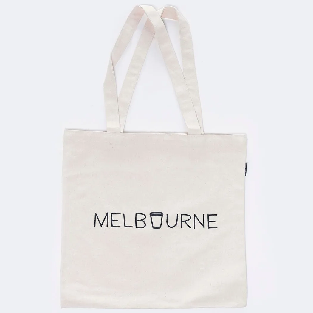 Melbourne Latte Tote Bag