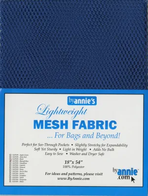 MESH LIGHTWEIGHT FABRIC 18"x54" BLASTOFF BLUE