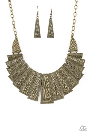 Metro Mane - Brass Necklace