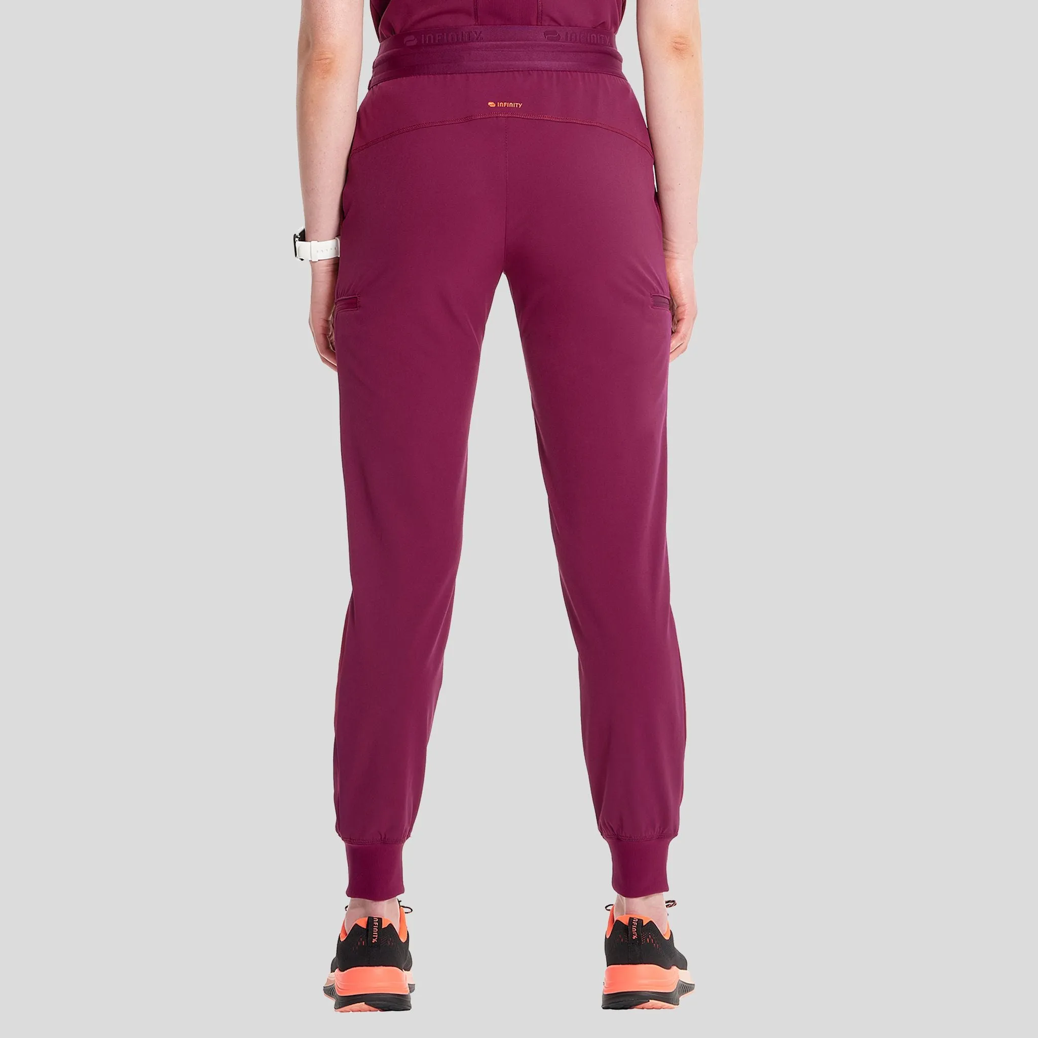 Mid Rise Jogger | Wine