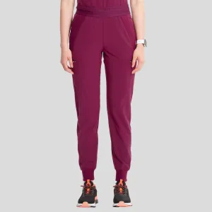 Mid Rise Jogger | Wine