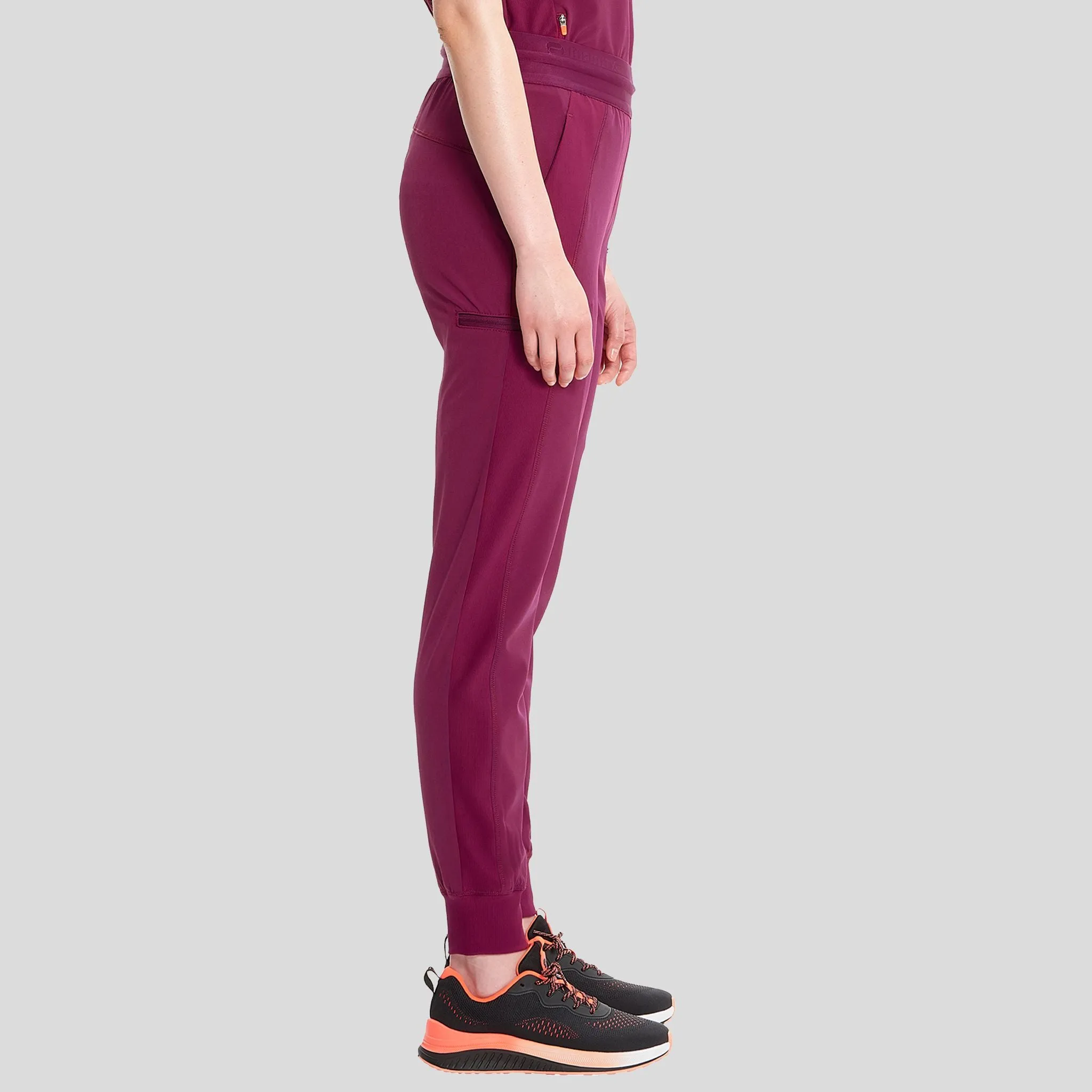 Mid Rise Jogger | Wine