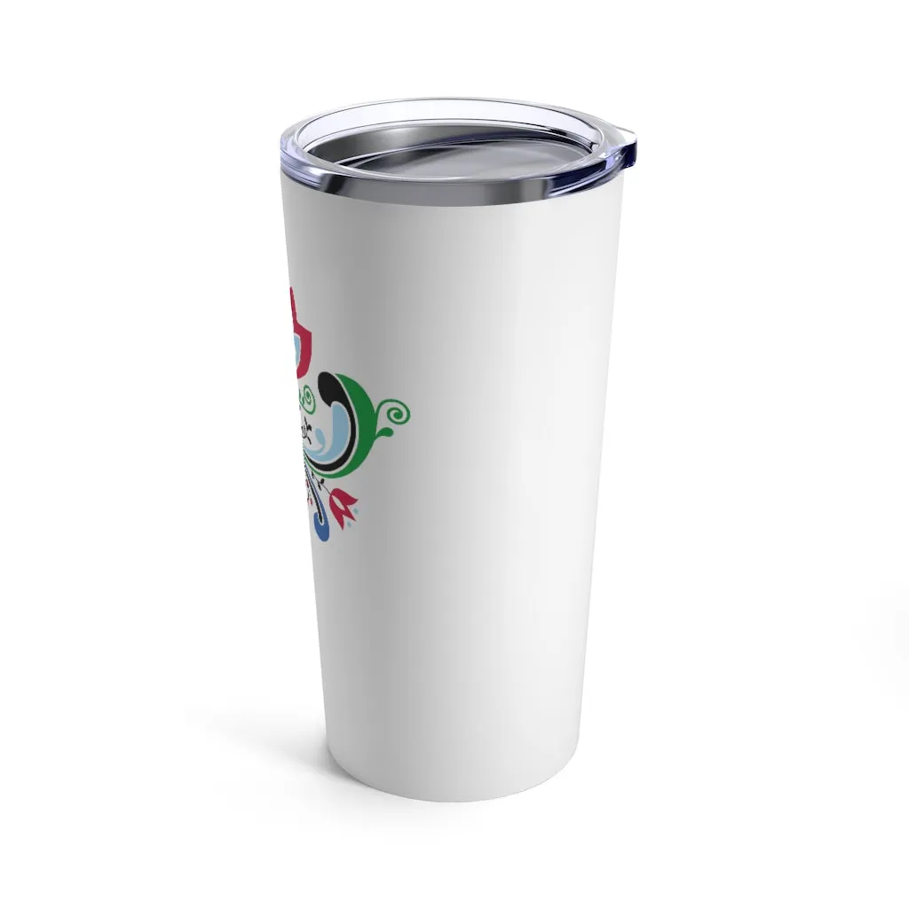 Midsummer Rosemaling 20 oz Insulated Tumbler