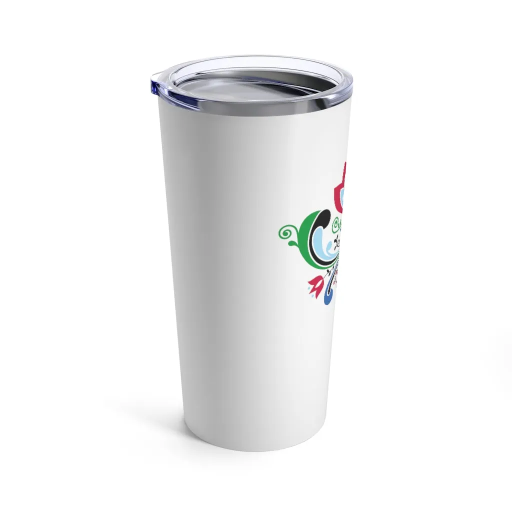 Midsummer Rosemaling 20 oz Insulated Tumbler