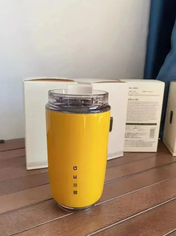 Milky White Insulated Stainless Steel Travel Tumbler Thermos Mug