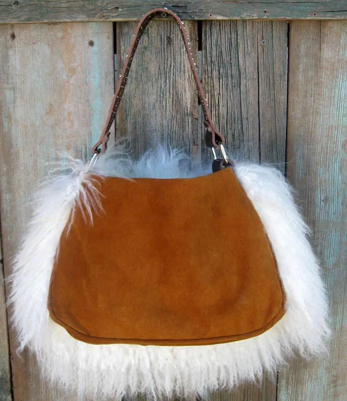 Mongolian Fur Purse