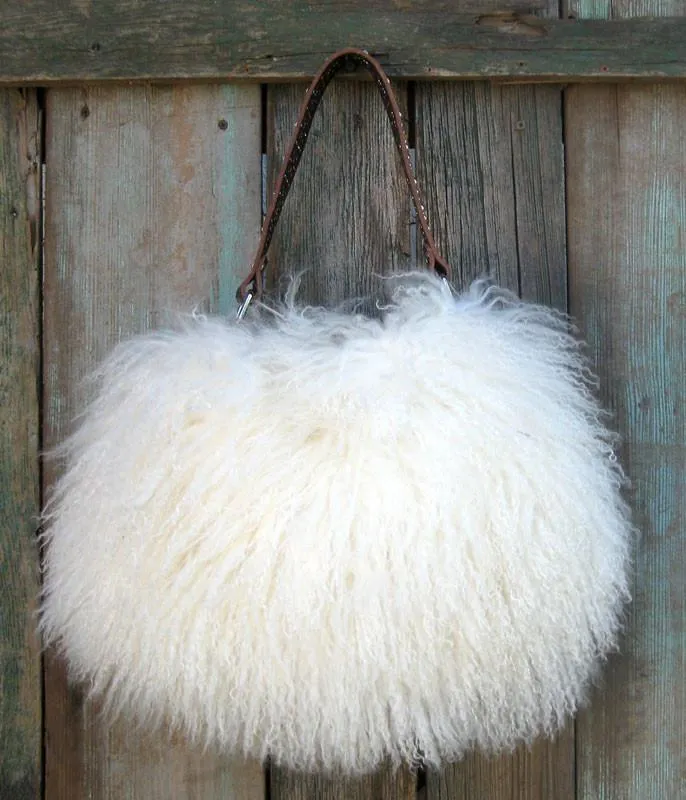 Mongolian Fur Purse
