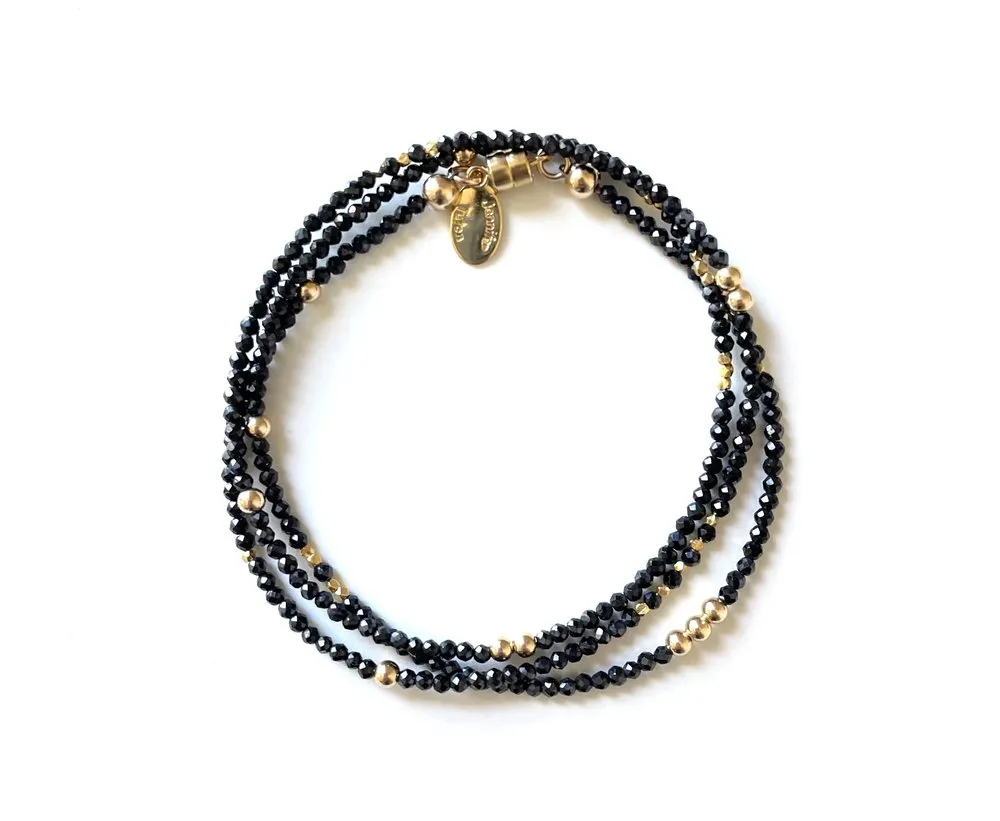 Multi Wrap Beaded Bracelet