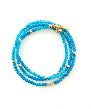 Multi Wrap Beaded Bracelet