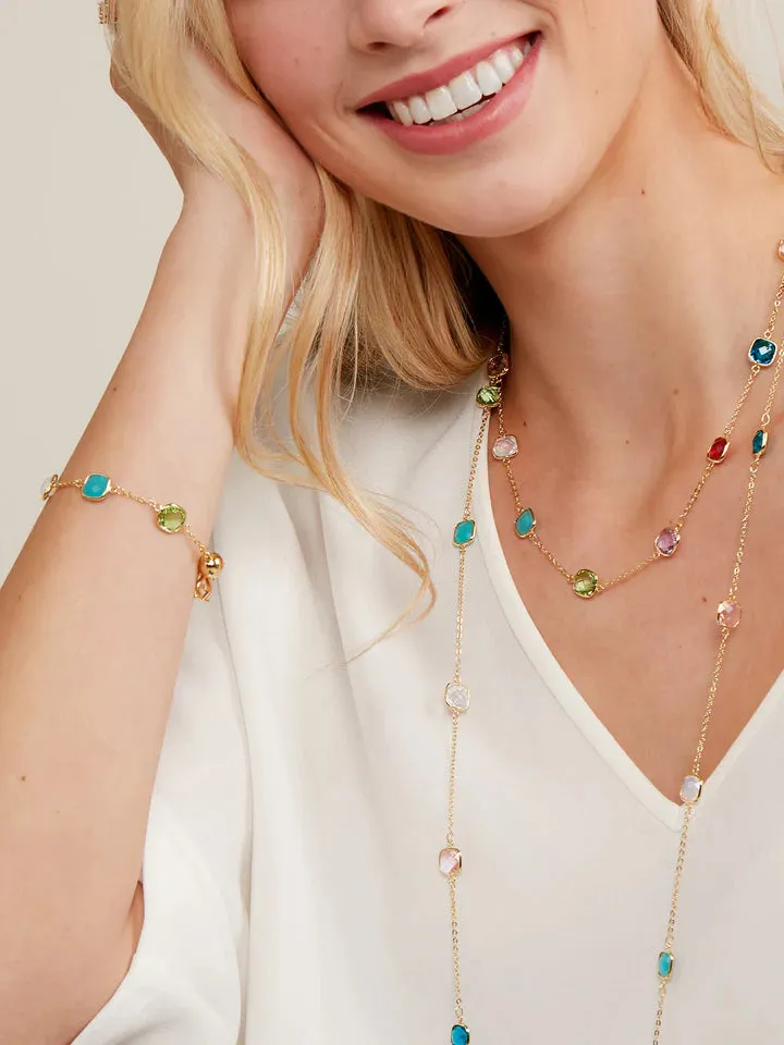 Multicolor Crystal Bracelet