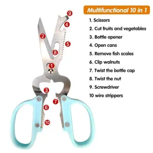Multifunctional Portable Detachable Scissors
