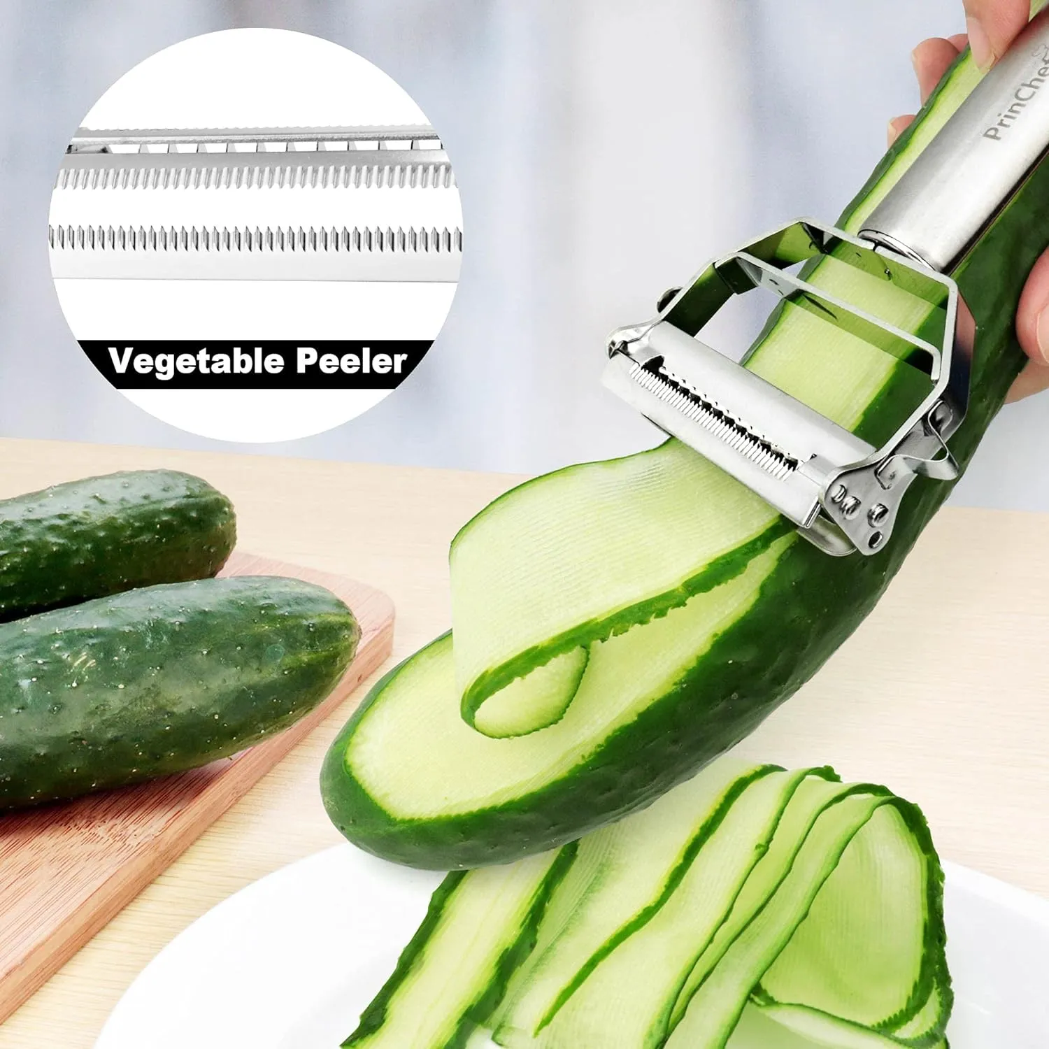 Multifunctional Stainless Steel Peeler