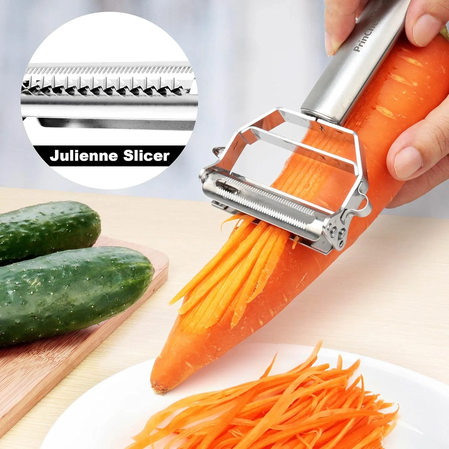 Multifunctional Stainless Steel Peeler