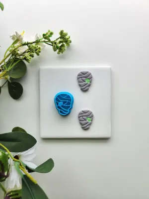 Mummy Skull | Fall Polymer Clay Cutter