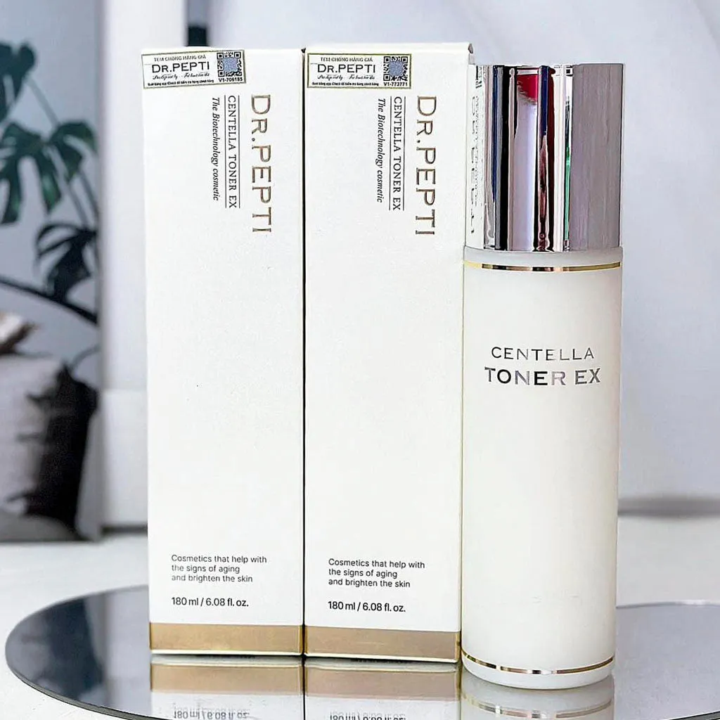 Nước Hoa Hồng Dr.Pepti Centella Toner EX 180ml