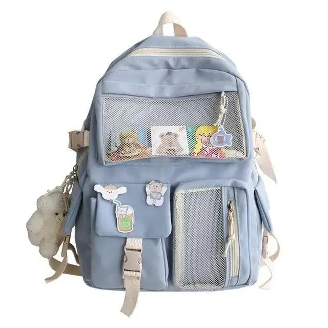 New Elegant Waterproof Backpack For Ladies And Women Cute Student Bookbag/Trevel Bag for Teenager Girls