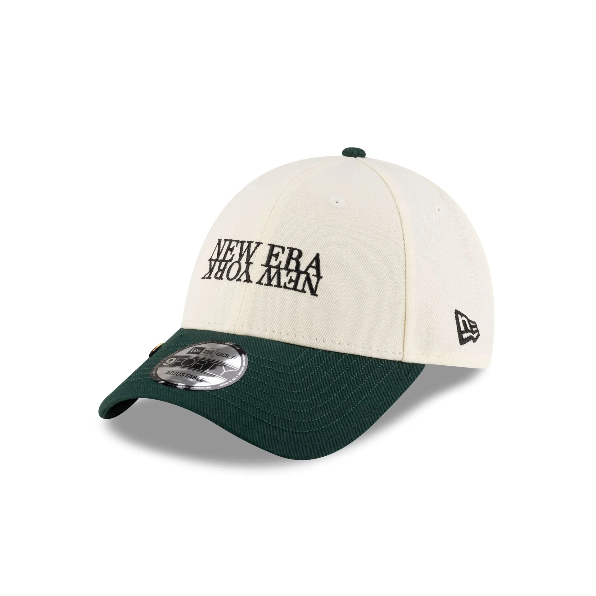 New Era Cap Two-Tone Ballmarker Green 9FORTY Adjustable Hat