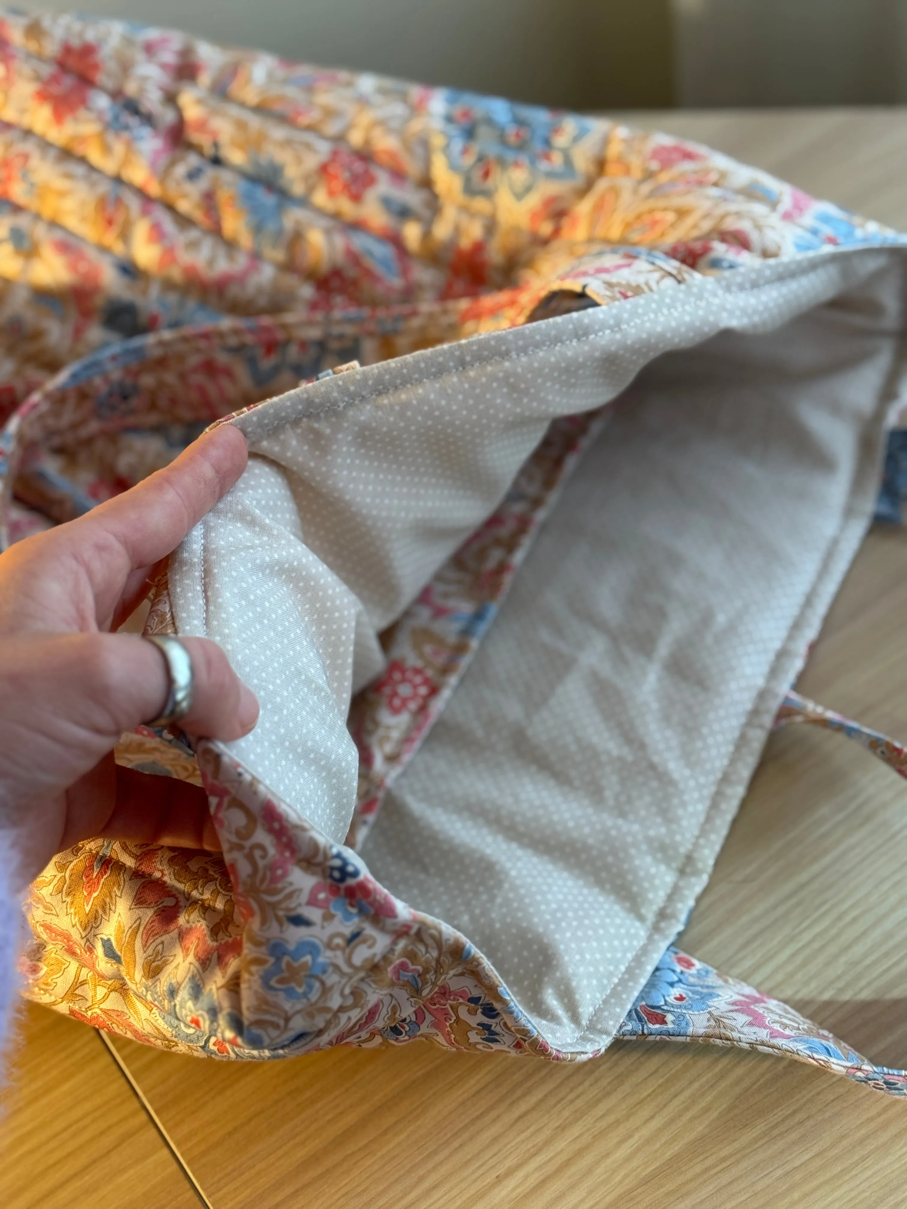 NEW!! Tote bag skyler camel.