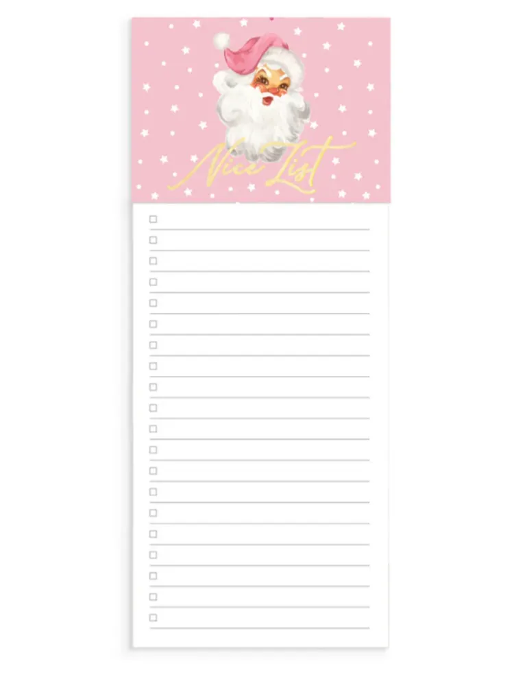 Nice List Magnetic Notepad