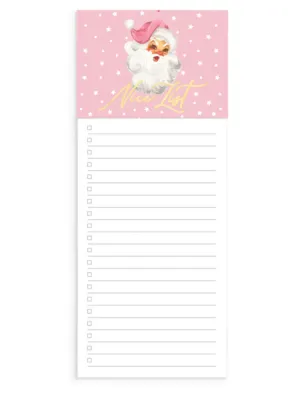 Nice List Magnetic Notepad