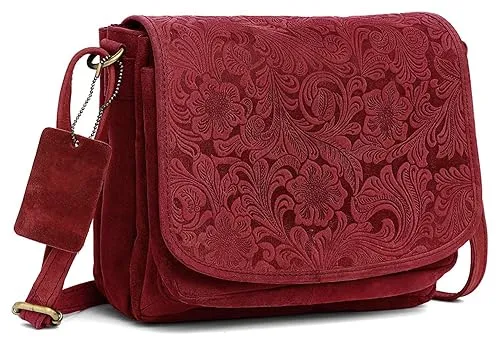 NOBILITY Bags for Women-Premium Leather Vintage Fashion Purse with Adjustable Strap