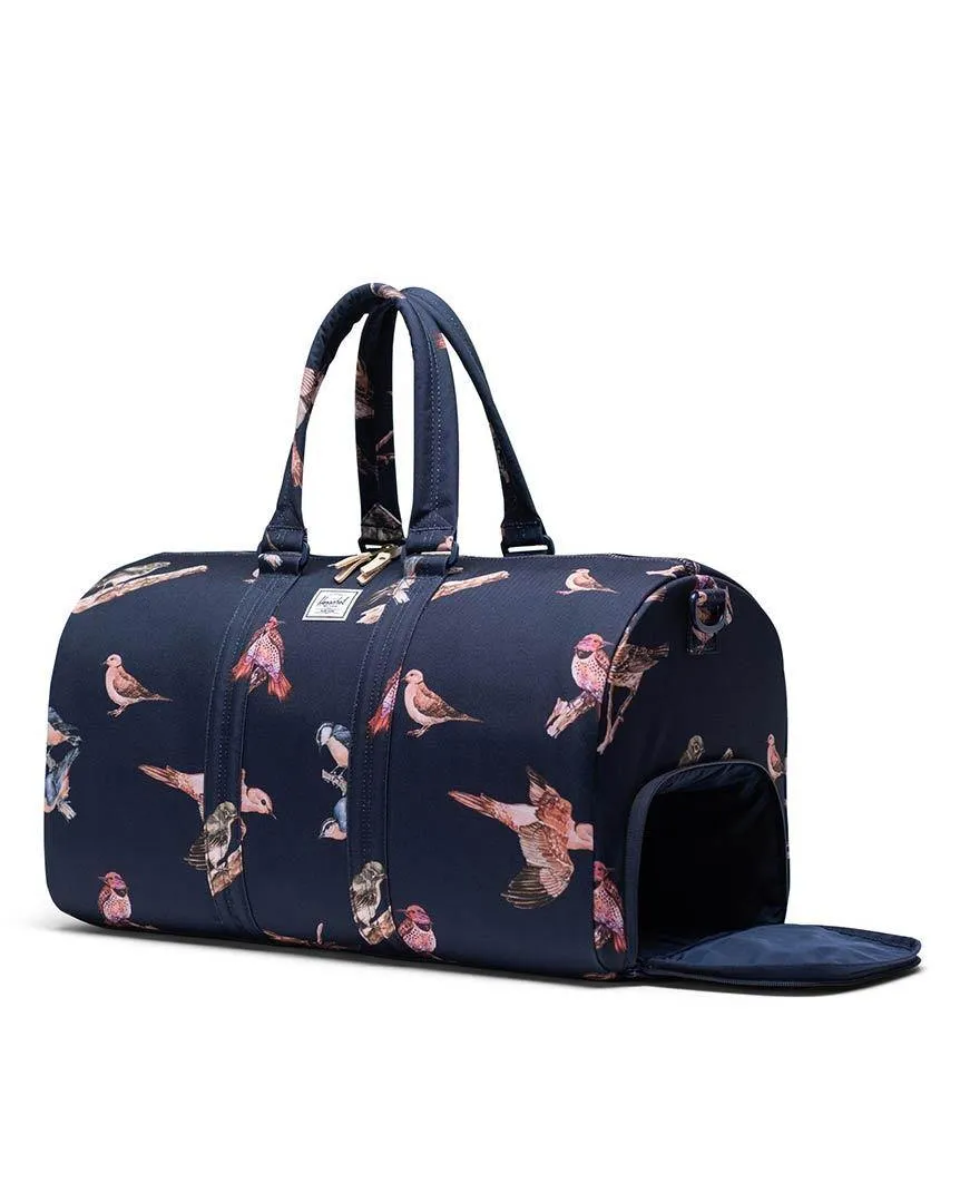 Novel Duffle Birds Navy