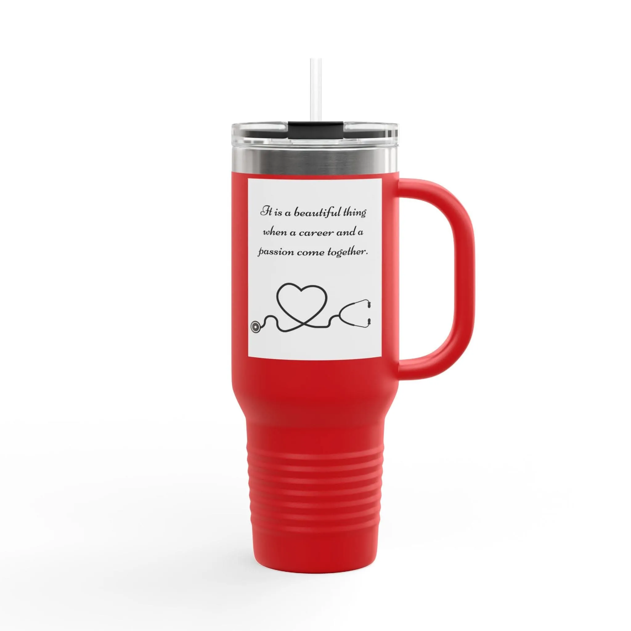 Nursing Insulated Travel Mug - 40oz | A Heartfelt Gift for Healthcare Professionals