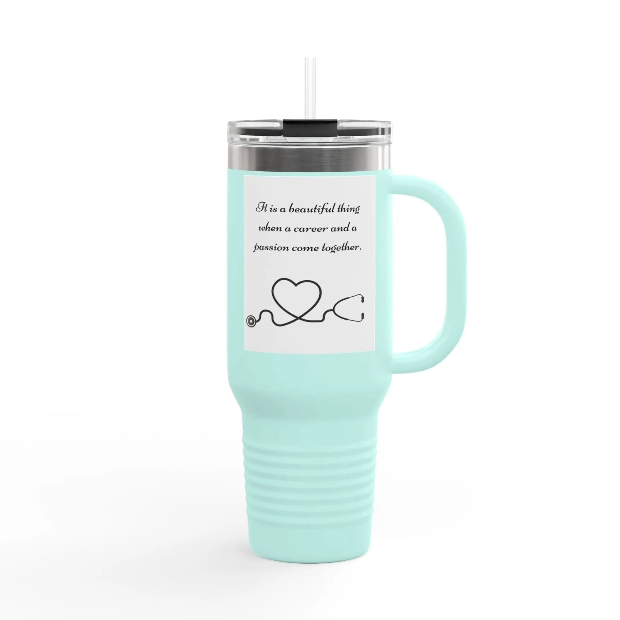 Nursing Insulated Travel Mug - 40oz | A Heartfelt Gift for Healthcare Professionals