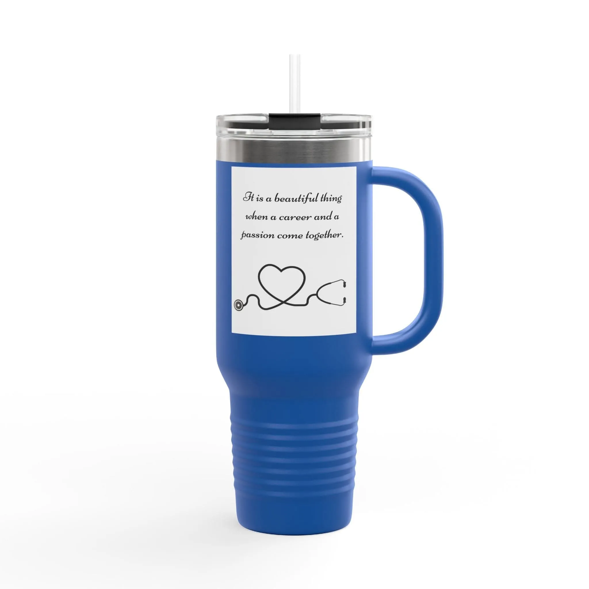 Nursing Insulated Travel Mug - 40oz | A Heartfelt Gift for Healthcare Professionals
