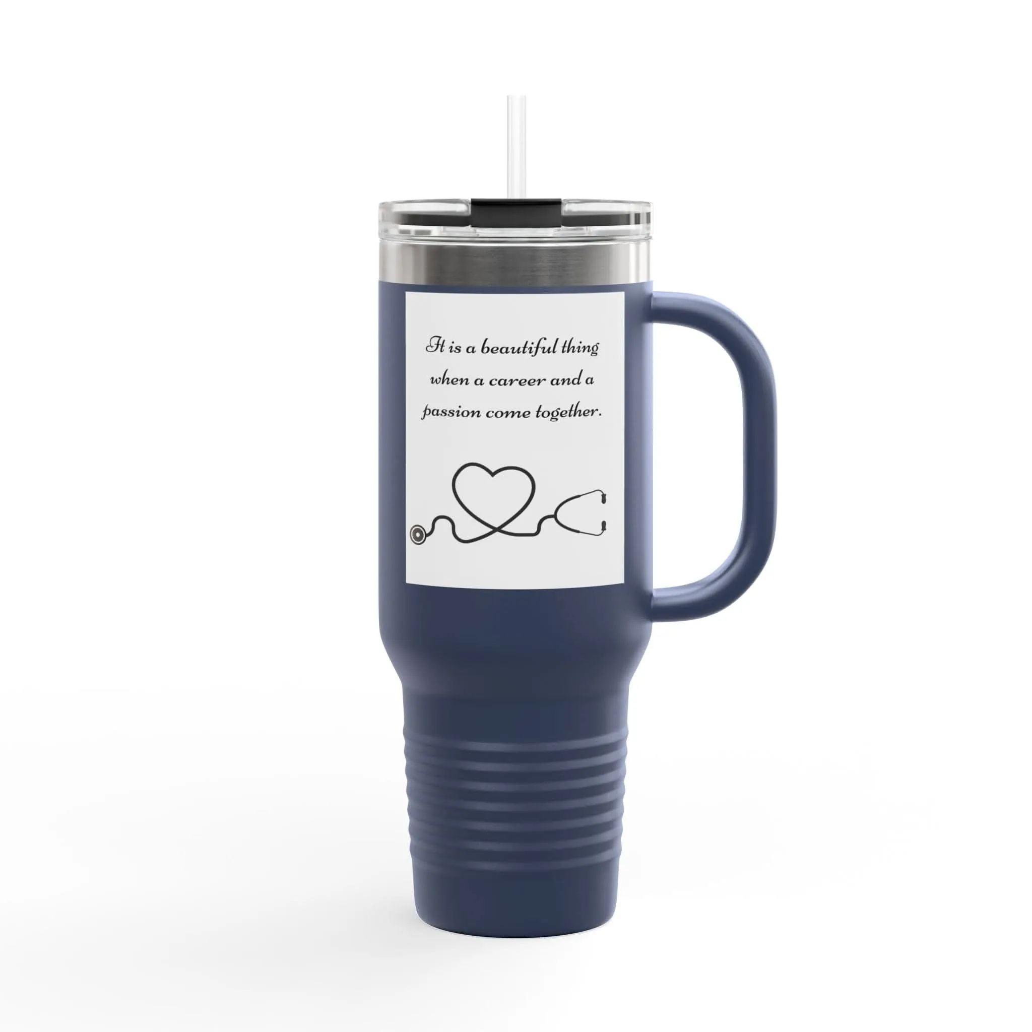 Nursing Insulated Travel Mug - 40oz | A Heartfelt Gift for Healthcare Professionals