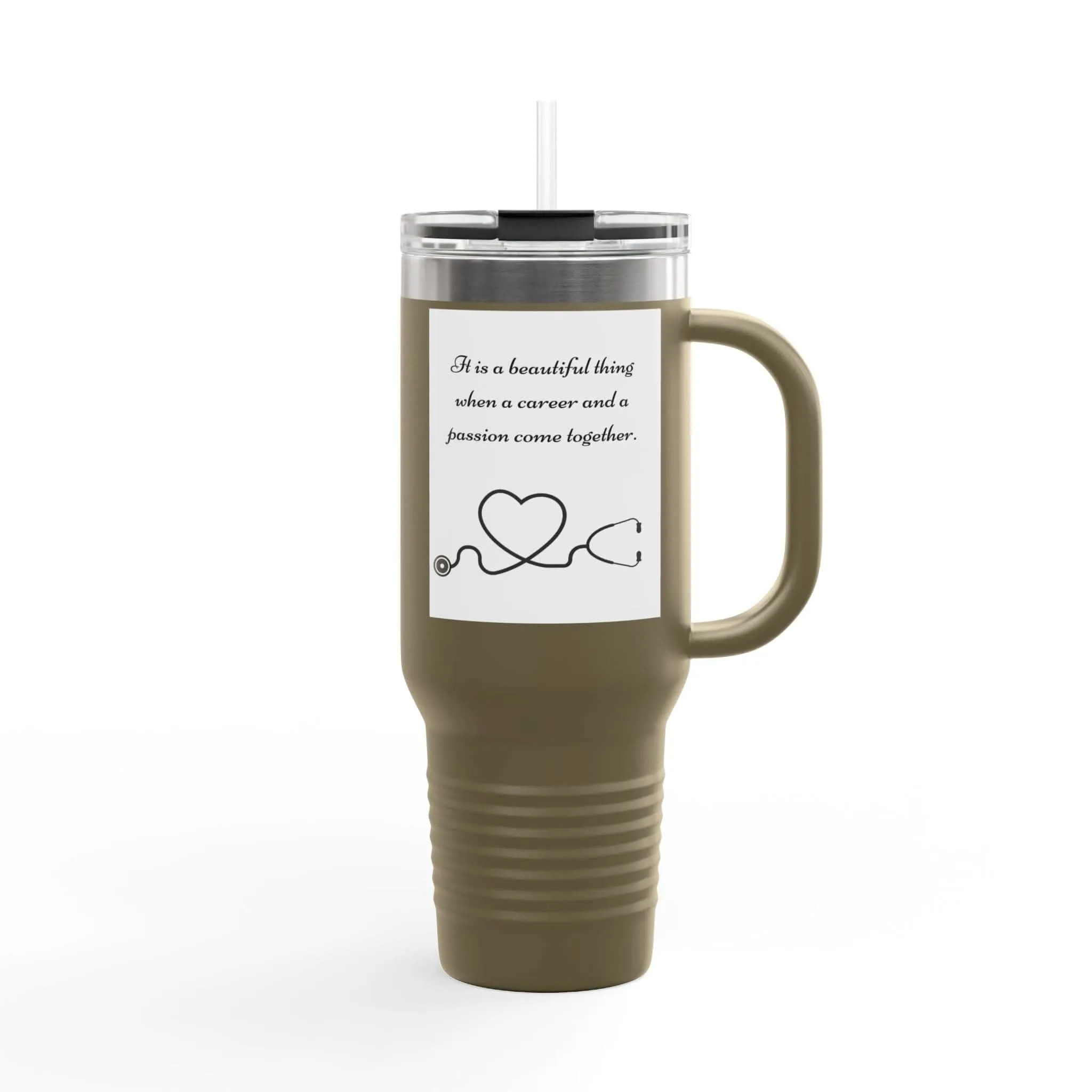 Nursing Insulated Travel Mug - 40oz | A Heartfelt Gift for Healthcare Professionals