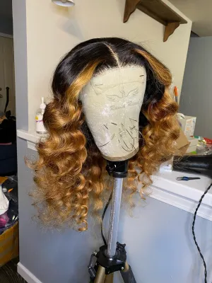 Ombre with Money Piece Unit