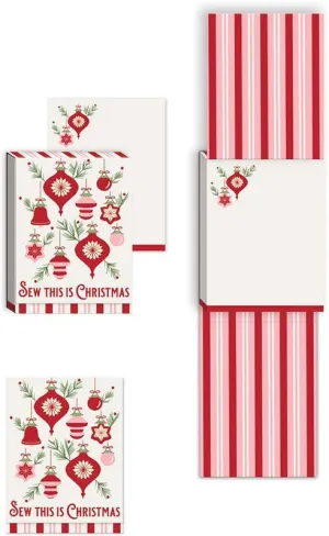Once Upon a Christmas Pocket Notepad - Sew this is Christmas