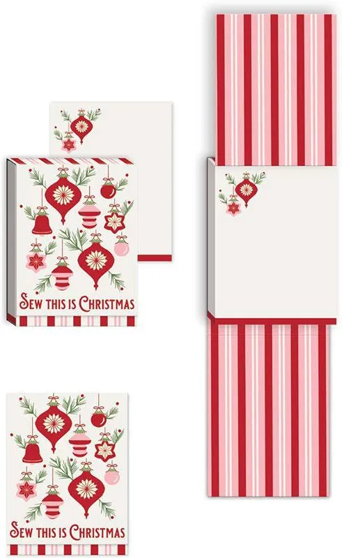 Once Upon a Christmas Pocket Notepad - Sew this is Christmas