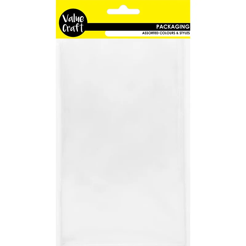 OPP BAGS 15X30CM 25PC