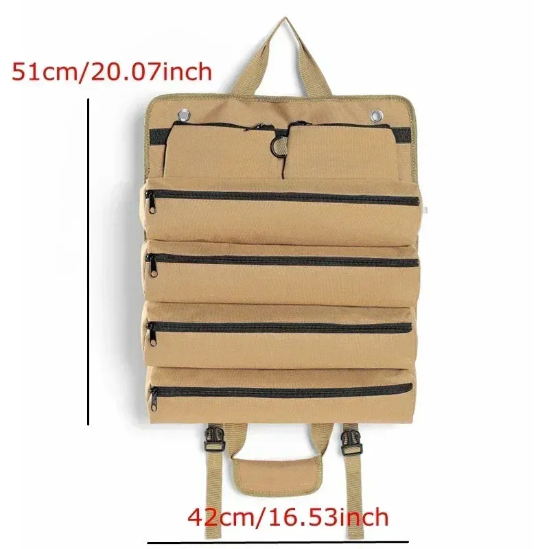 Outdoor Multifunctional Roll-Up Storage Bag