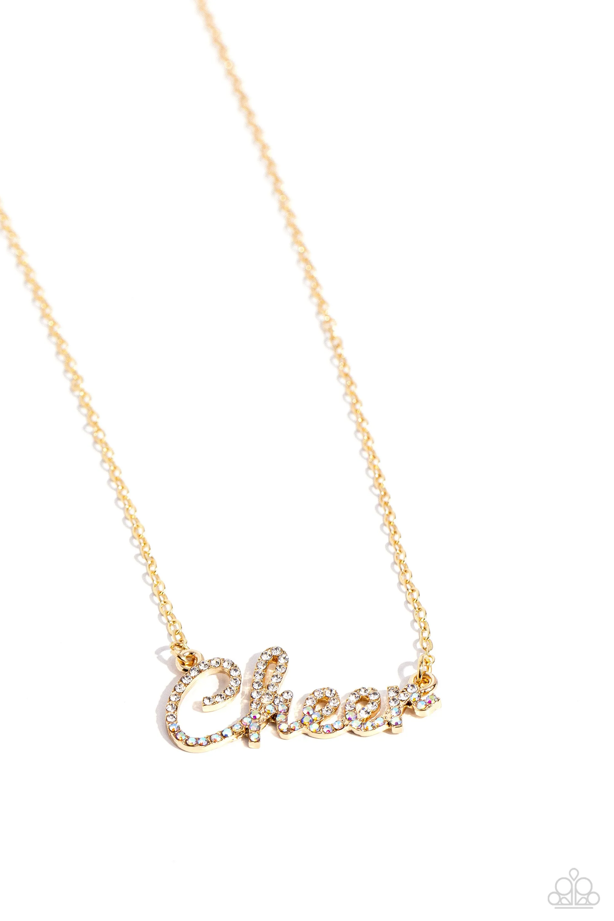 Paparazzi Cheer Squad - Gold Necklace