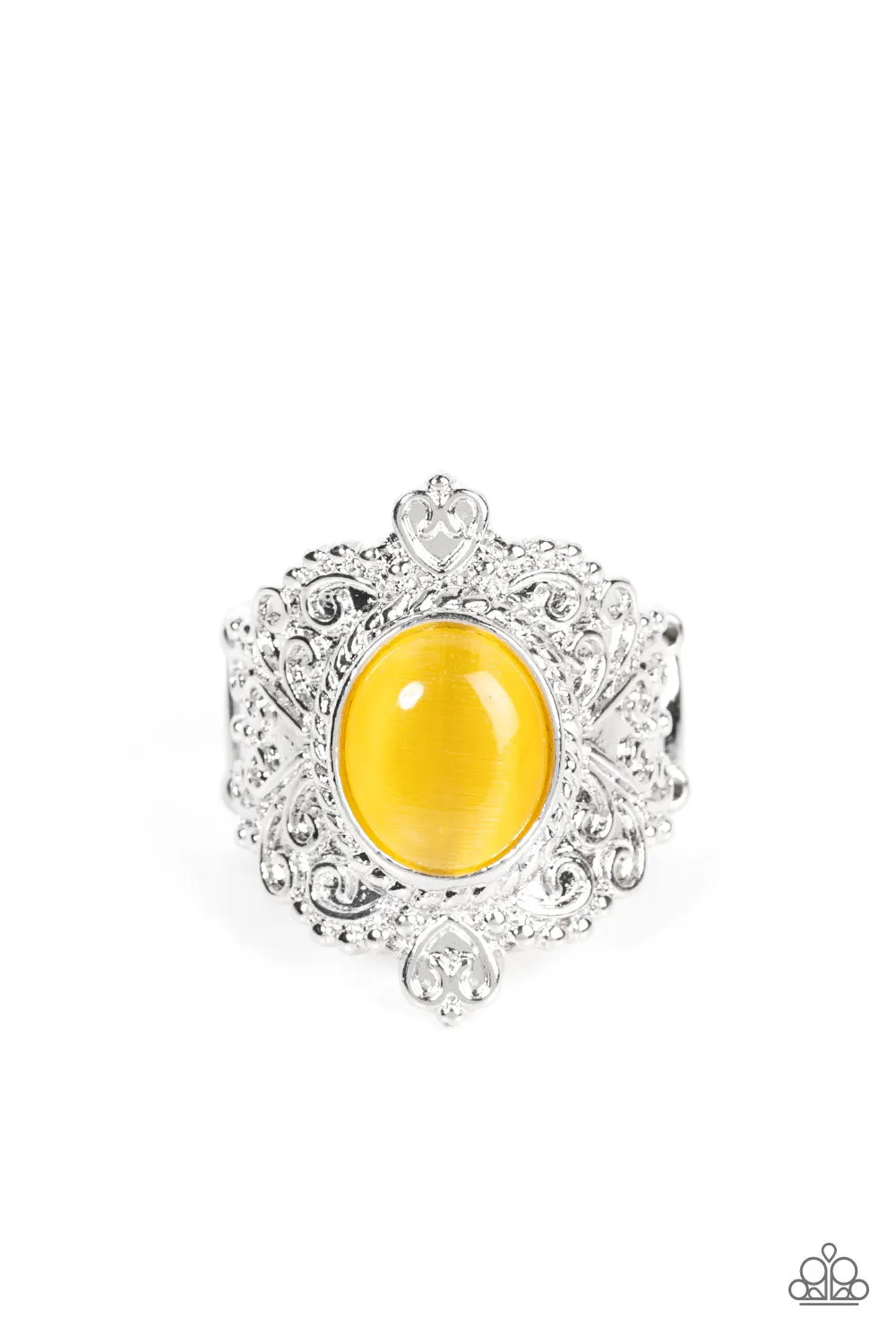 Paparazzi - Delightfully Dreamy - Yellow Rings