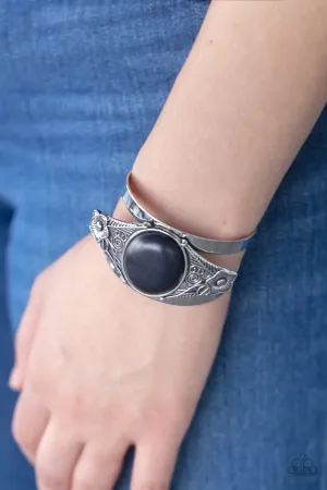 Paparazzi - Desert Nature - Black Bracelet - Accessories