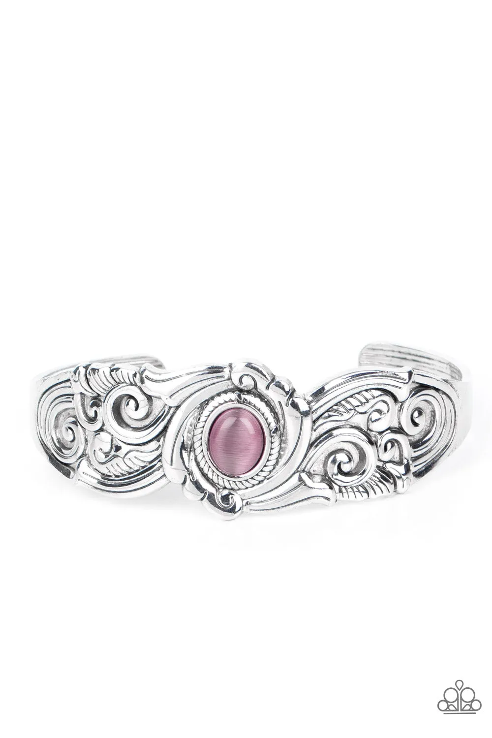 Paparazzi - Glowing Enchantment - Purple Bracelet