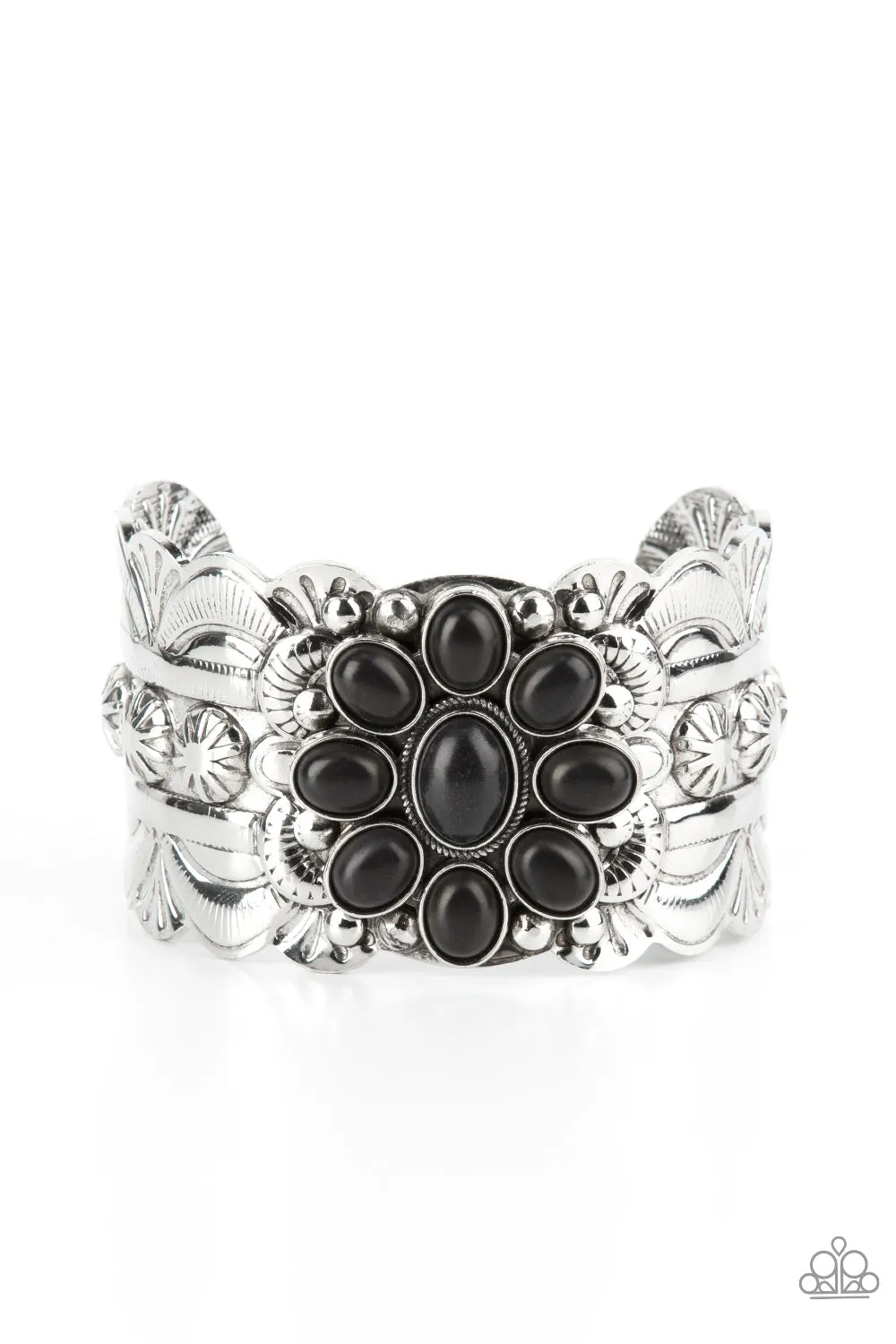 Paparazzi - Southern Eden - Black Bracelet