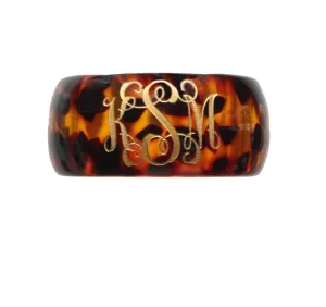 Parker Monogram Cuff Bangle Bracelet