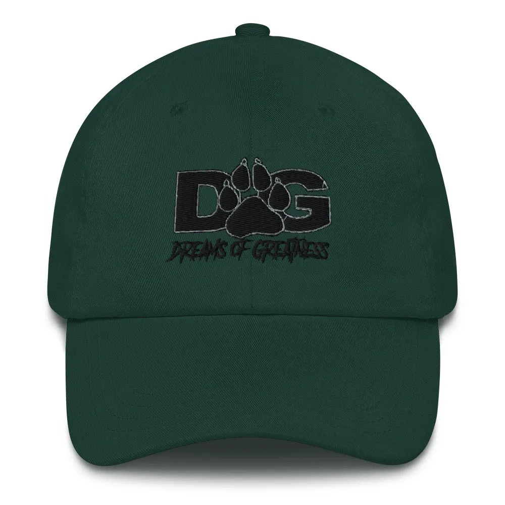 Paw Print New School Dad Cap