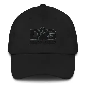 Paw Print New School Dad Cap