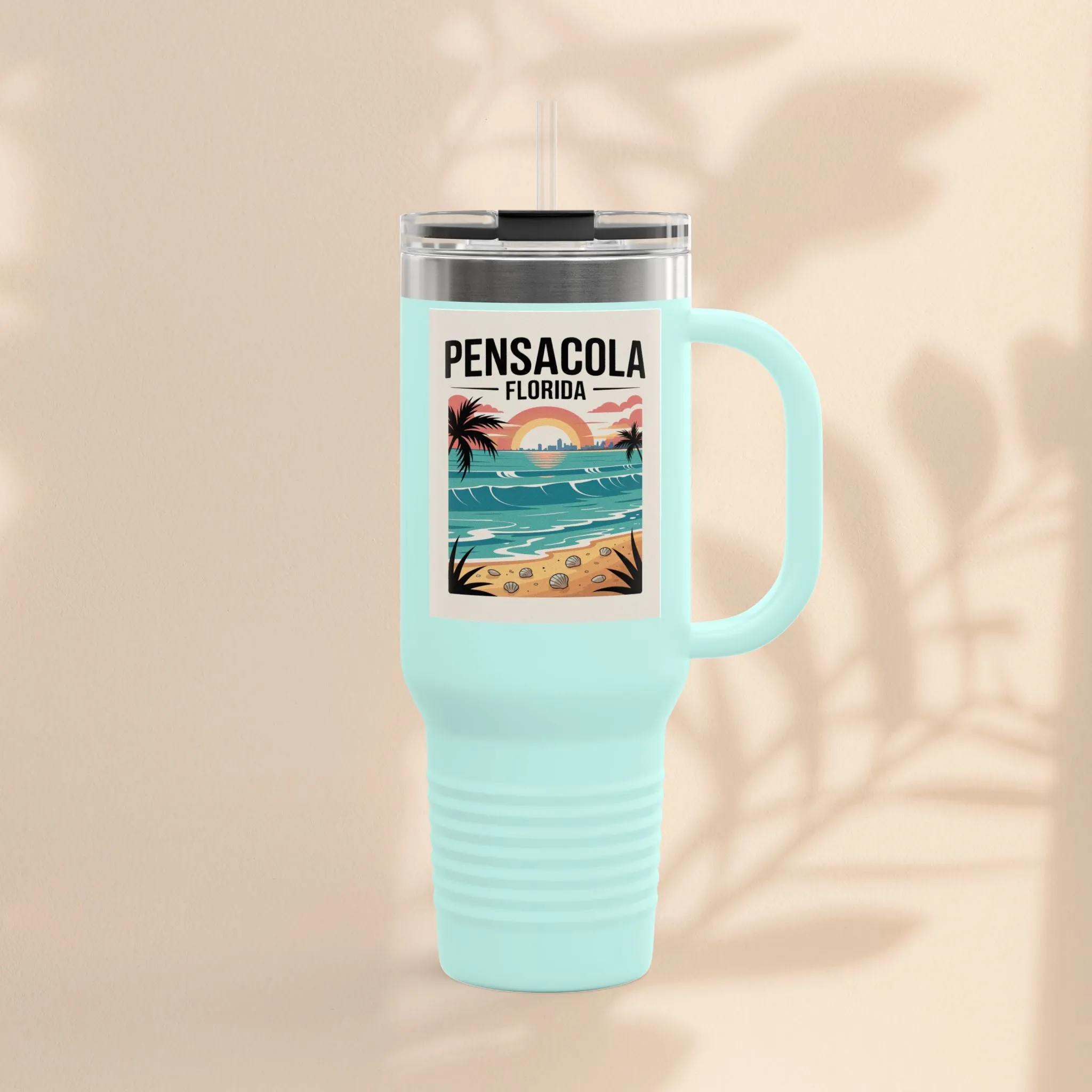 Pensacola Florida Insulated Travel Mug - 40oz Adventure Cup