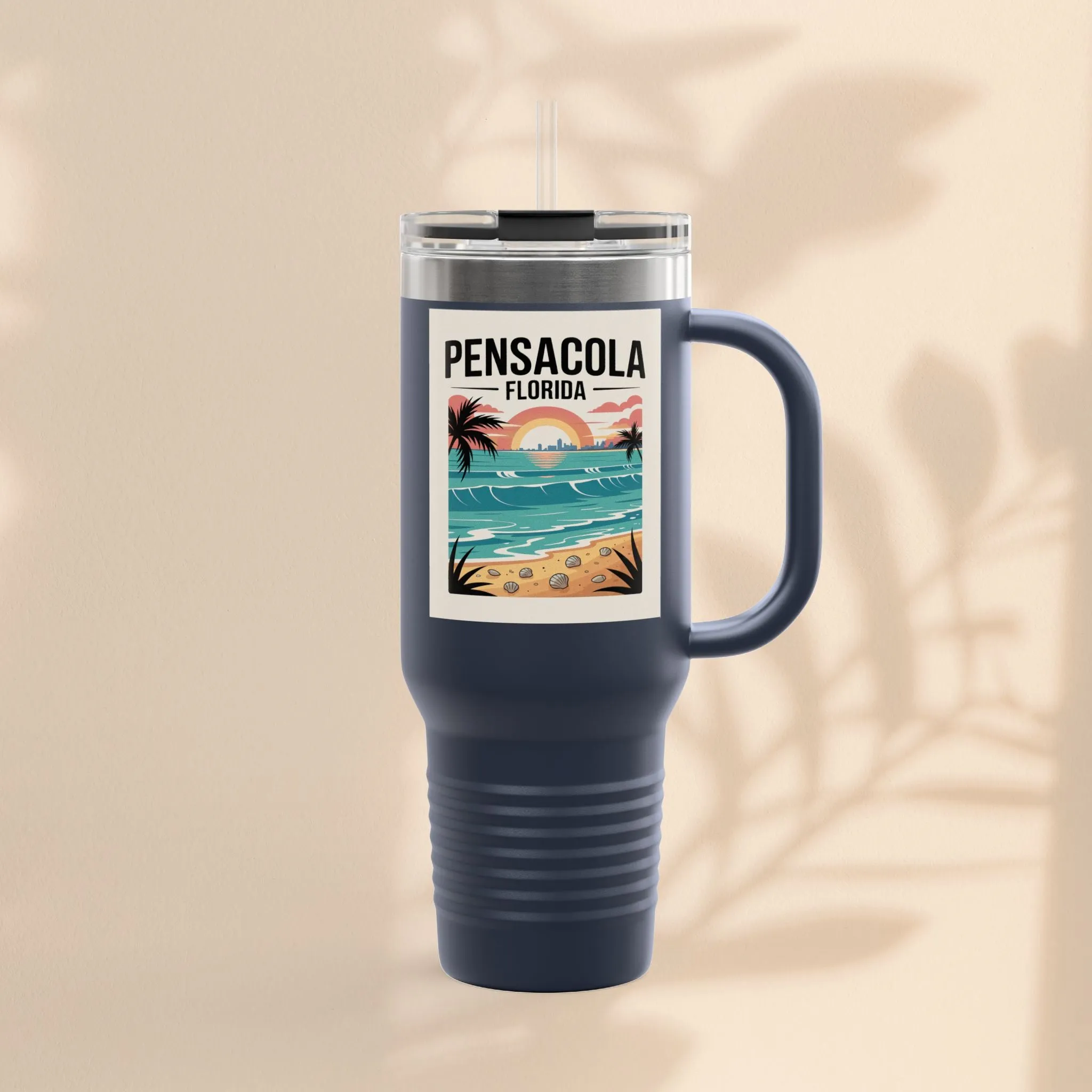 Pensacola Florida Insulated Travel Mug - 40oz Adventure Cup