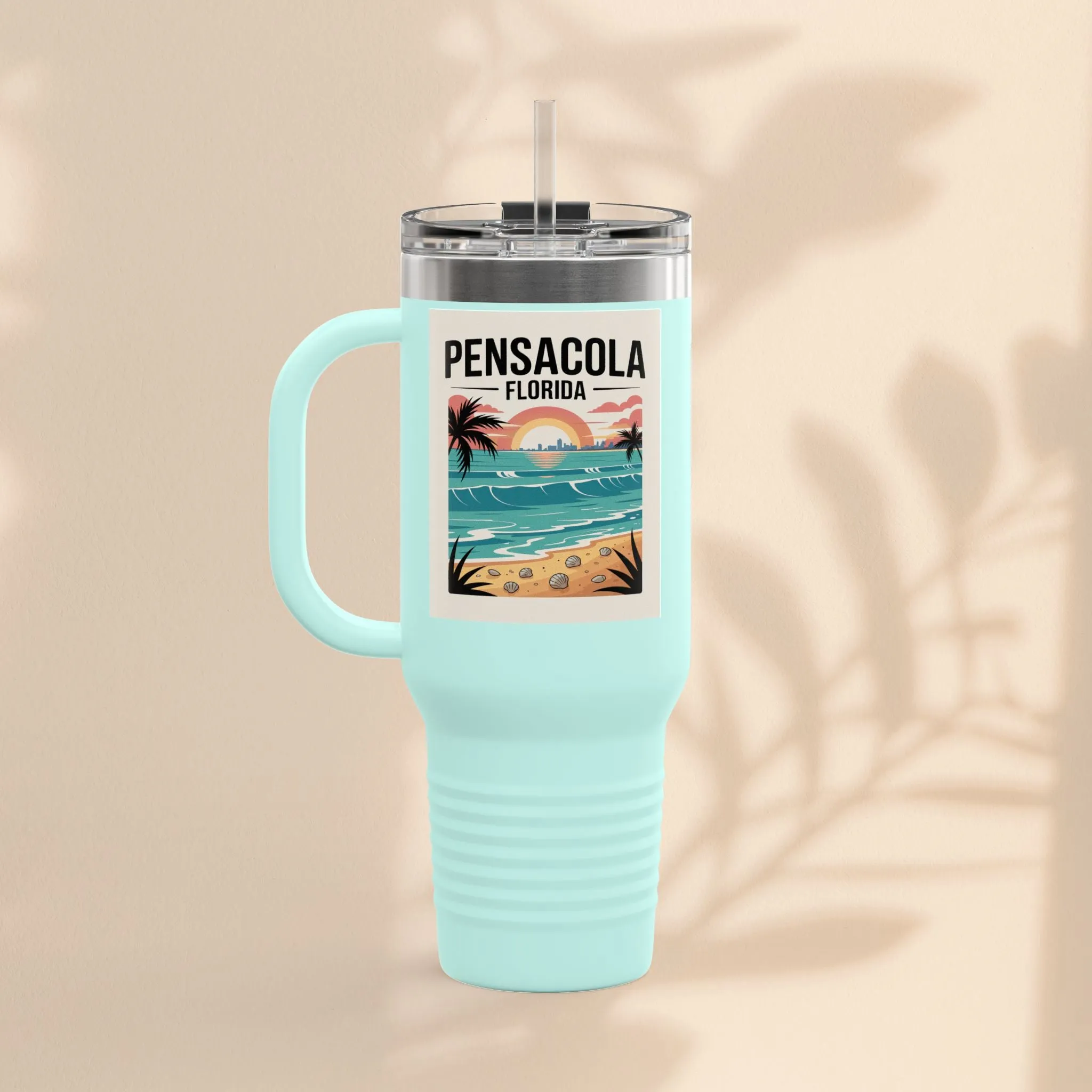 Pensacola Florida Insulated Travel Mug - 40oz Adventure Cup