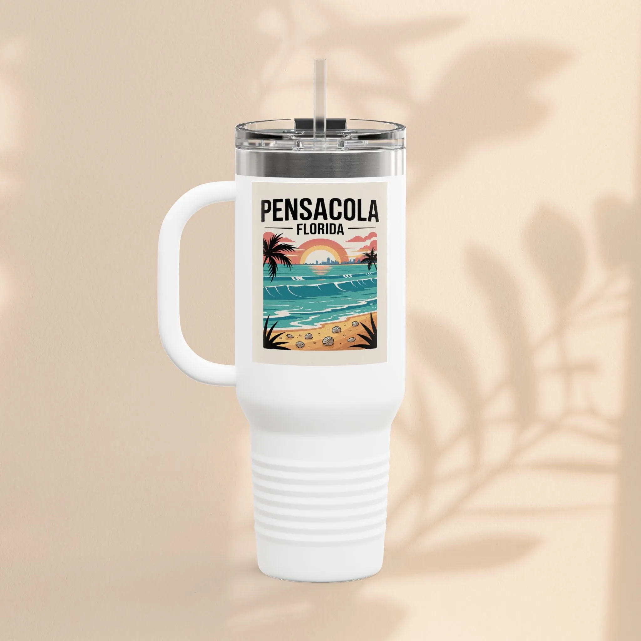 Pensacola Florida Insulated Travel Mug - 40oz Adventure Cup